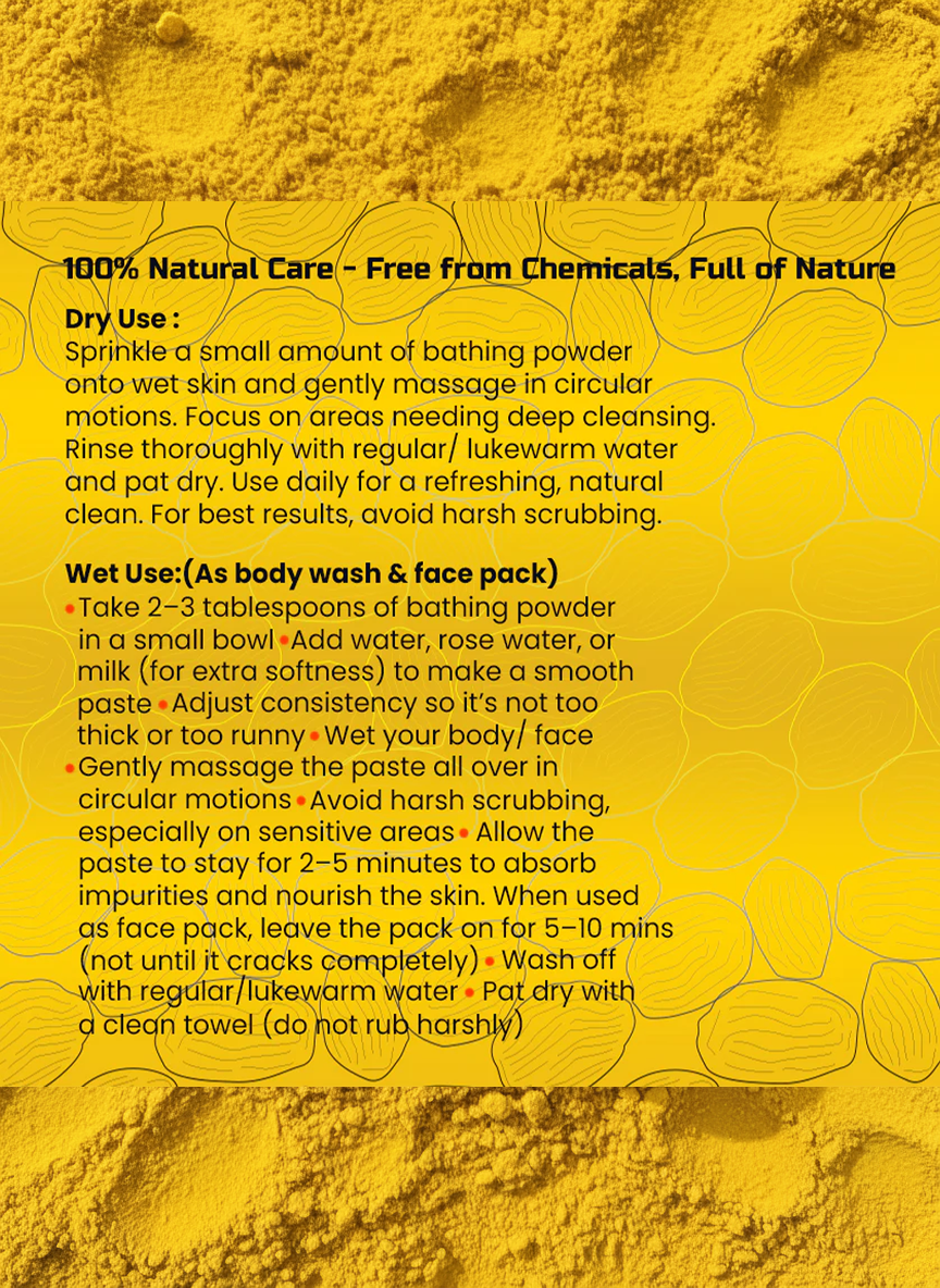 Golden Glow Bath Powder