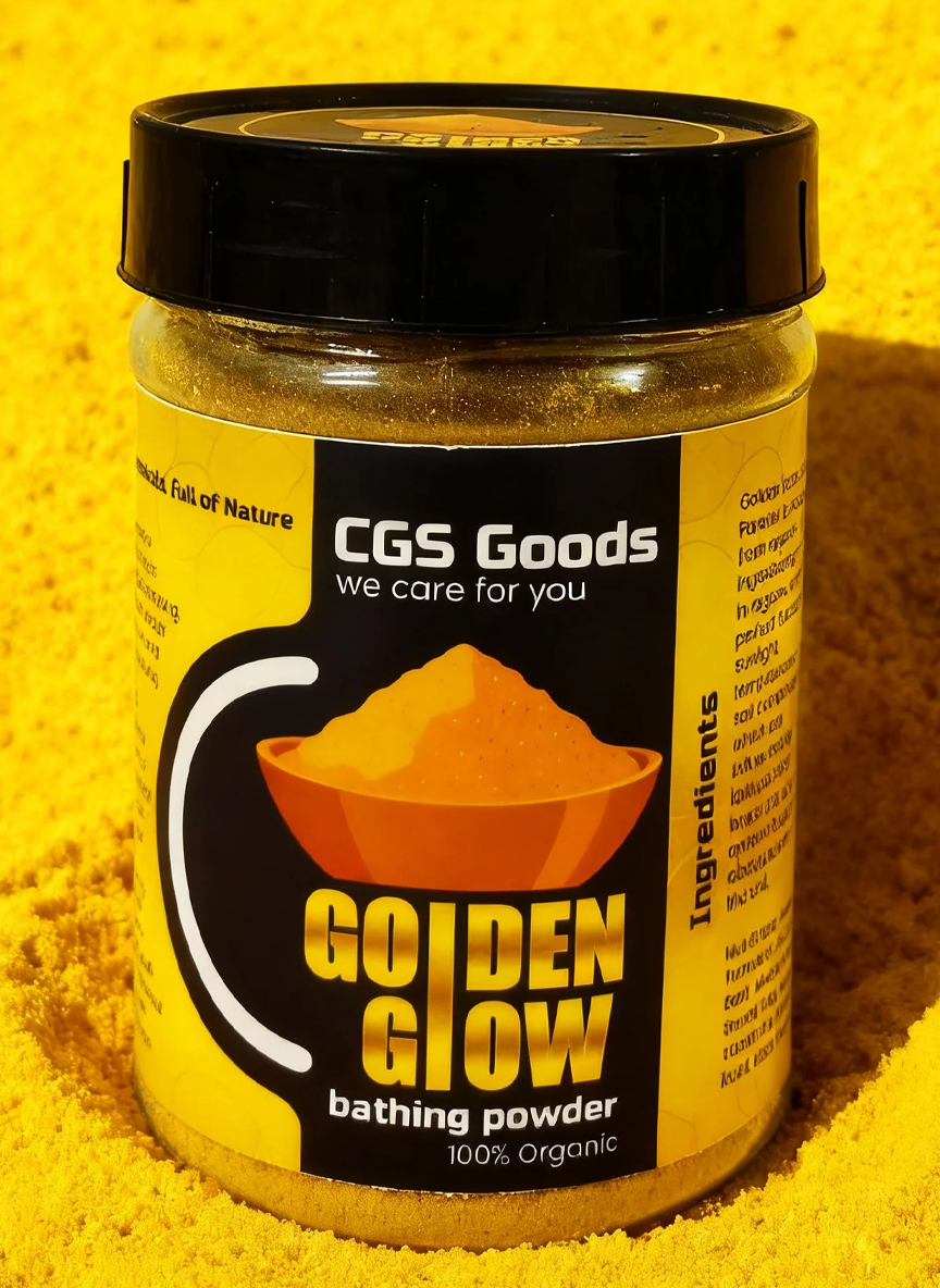 Golden Glow Bath Powder